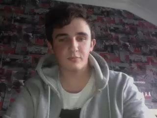 Horny British Guy Blowing His Load