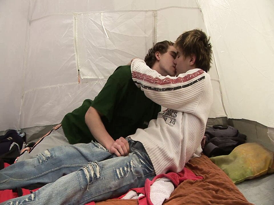 Two super cute students enjoy horny ass fucking with cumshot