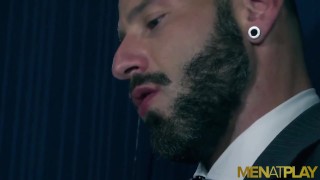 MENATPLAY Athletic Darius Ferdynand Anal Fucked In Threeway