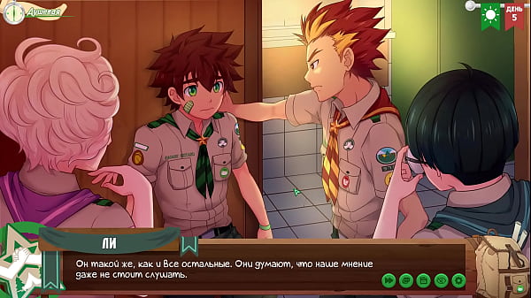 Game: Friends Camp Episode 5 – Why doesn’t Taiga like us? (Russian voice acting)