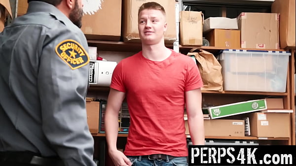 Gay Mall Officer Arrests the Shoplifting Guy for Strip Search and Finds the Stolen Merch – Perps4k