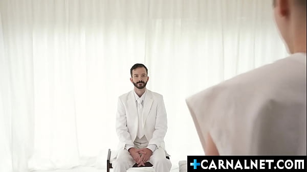 Master Tucker Barretts messy affair with Apprentice Sage Roux as he pounds his wet asshole hard in every positions