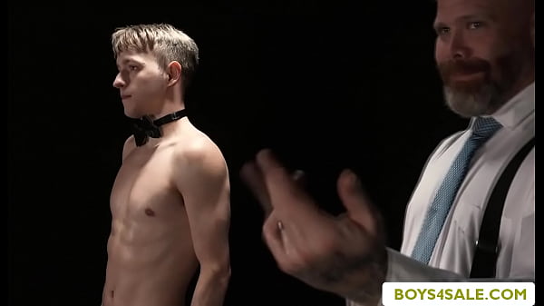 Master Reese wins the bid and fucks Noahs ass