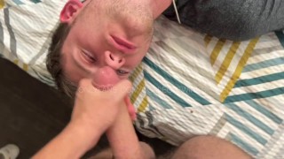 Lets cum cock to cock after you fuck my throat?