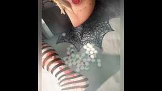 Huge anal prolapse play compilation #1