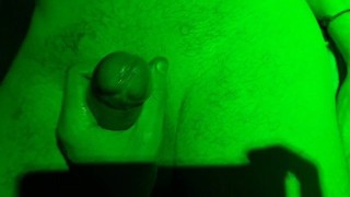While sex sauna cruising young twink found a juicy dick in a neonlight room to suck the cum out